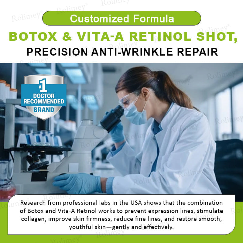 💟Made and shipped from the USA 💫Rolimey® Botox & Vita-A Retinol Shot Wrinkle-Lift Tightening cream - Last Day Promotion 70% OFF