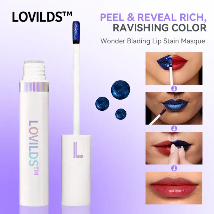 LOVILD™ Blading Lip Tint Masque -Peel. Tint. Slay All Day.