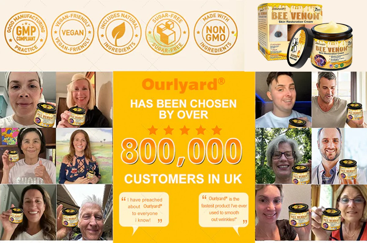 🐝🐝FDA Approved: Ourlyard® Bee venom Pro Comprehensive Cream — 🔥Limited Time 80% OFF🔥