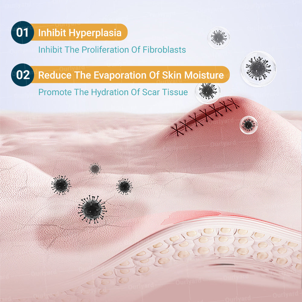 💟Official Store |Ourlyard® Hyaluronic Acid Nano Microneedle Repair Tape🗽🎉(Treatment of old and new scars, reduction of surgical scars, stretch marks, keloids, acne, burns, warts, dermatomes and varicose veins) (upsell)