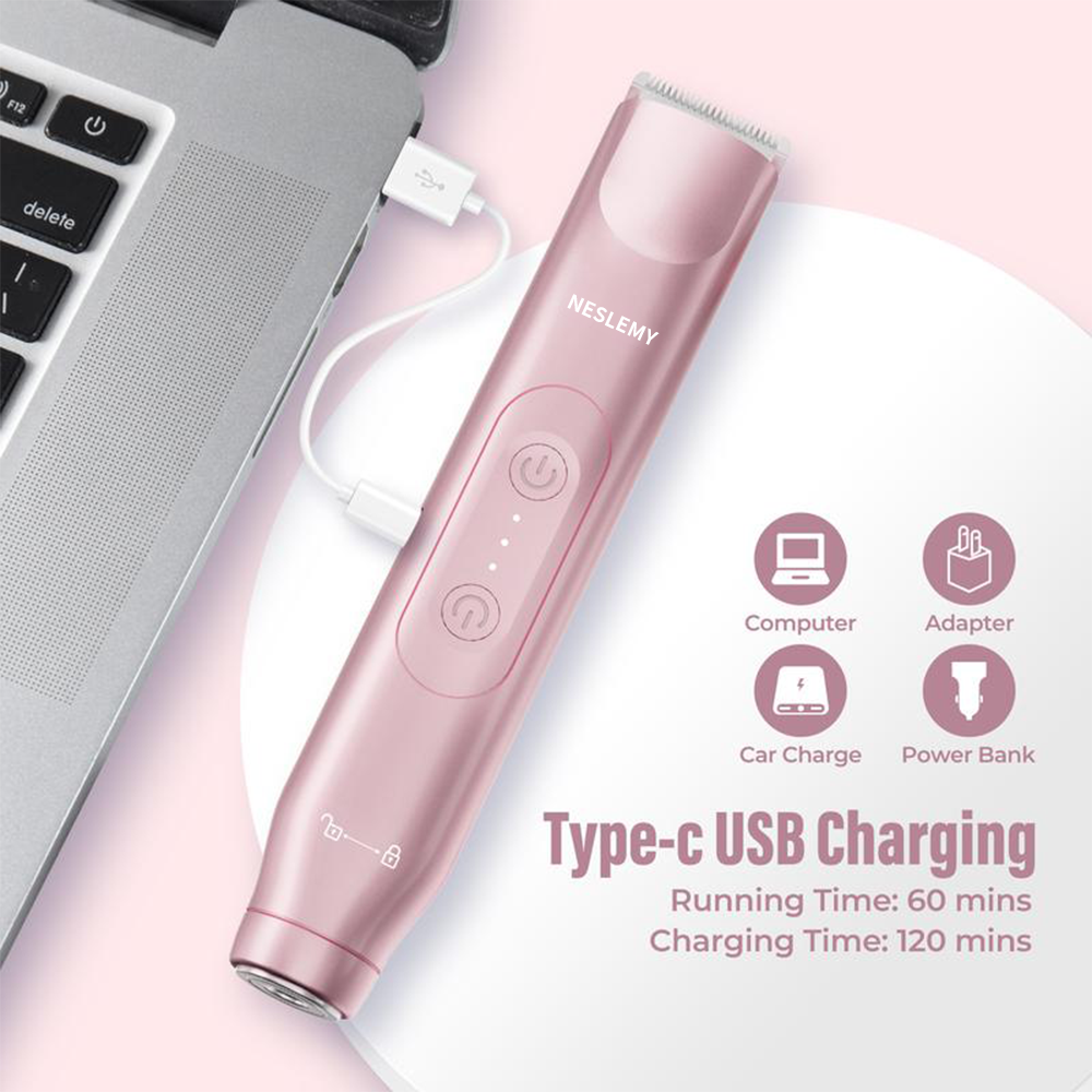 ✨✨LAST DAY 80% OFF 2-in-1 Women’s Electric Shaver – Dual Head Precision Trimmer