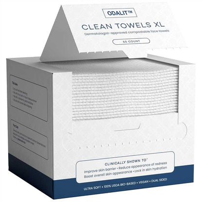 Clean Towels XL – 100% USDA Biobased Face Towels
