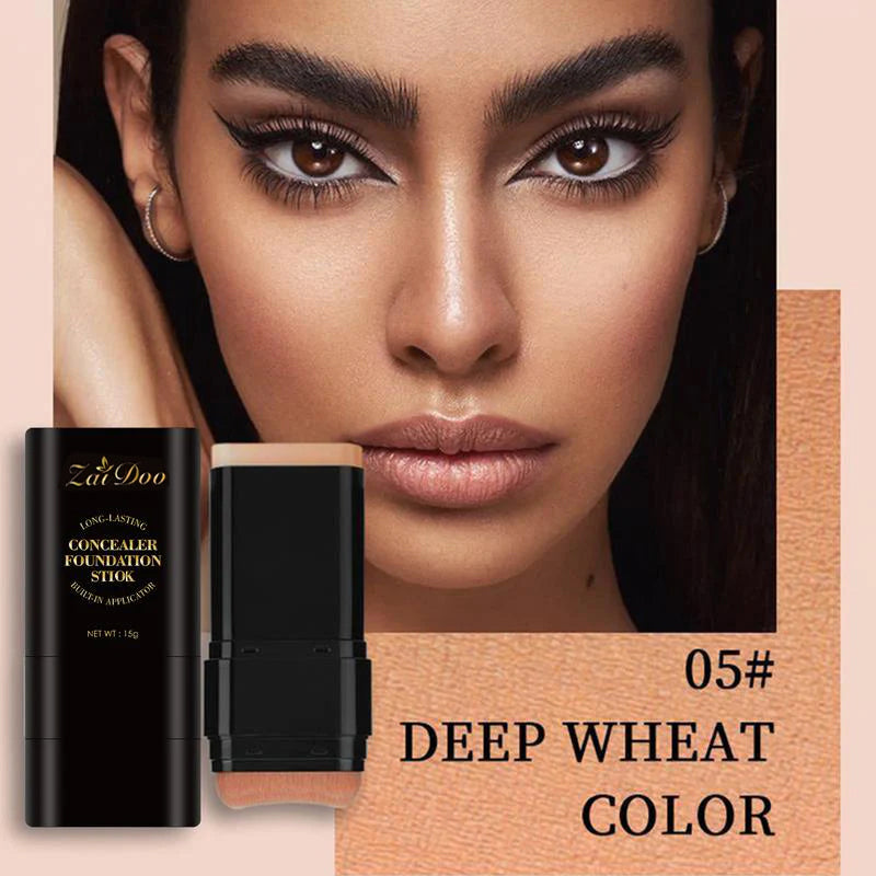 Final 3 Hours: 70%OFF🔥 Foundation Concealer Stick Dual-ended brush head for flawless skin UPSELL