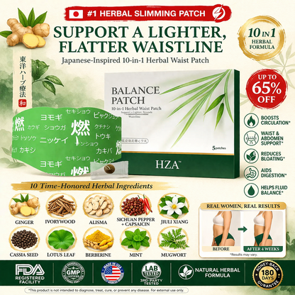 🌿🦦Zvoevo® Japanese Botanical Slimming Patch - Targeted Belly Fat Burner