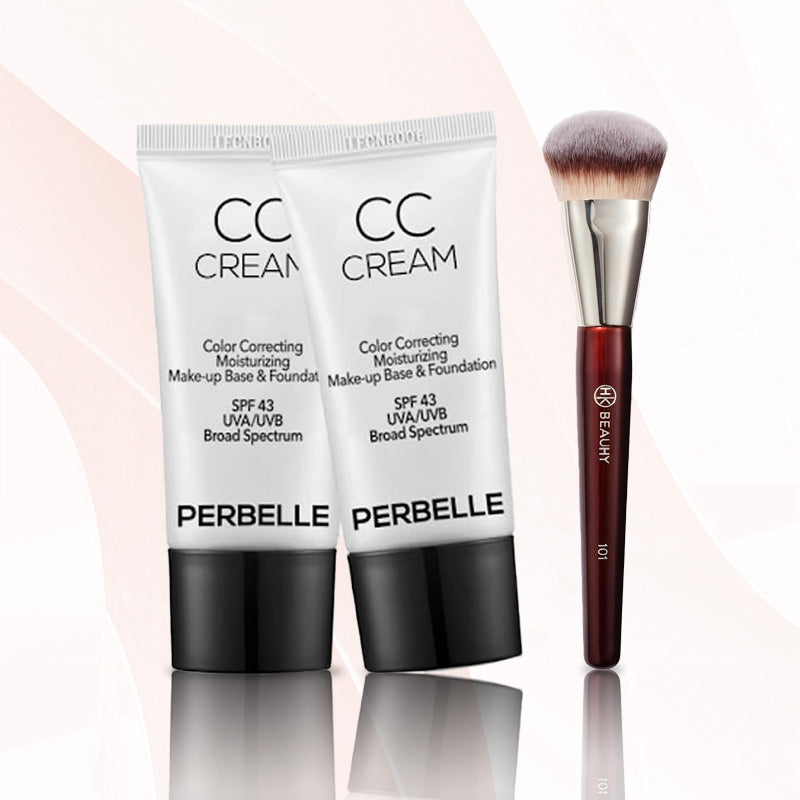 💟Last 3 hours 60% off🔥Skin Tone Adjusting CC Cream SPF(Free Contour Brush)