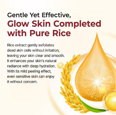 💋75% OFF Today -[Medicube Official] Rice Peel Duo | Brighten, Exfoliate & Hydrate for Smooth, Radiant Skin 💧