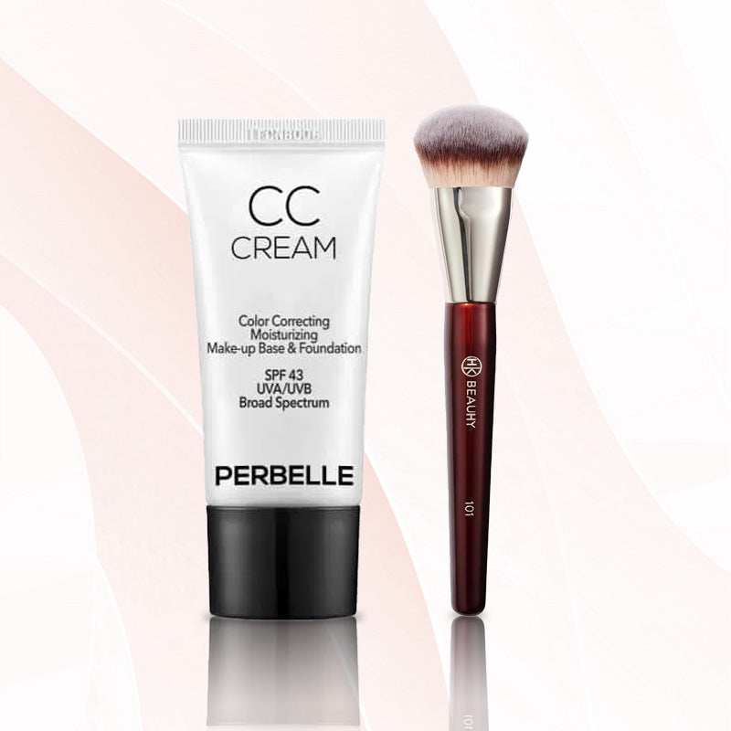 💟Last 3 hours 60% off🔥Skin Tone Adjusting CC Cream SPF(Free Contour Brush)