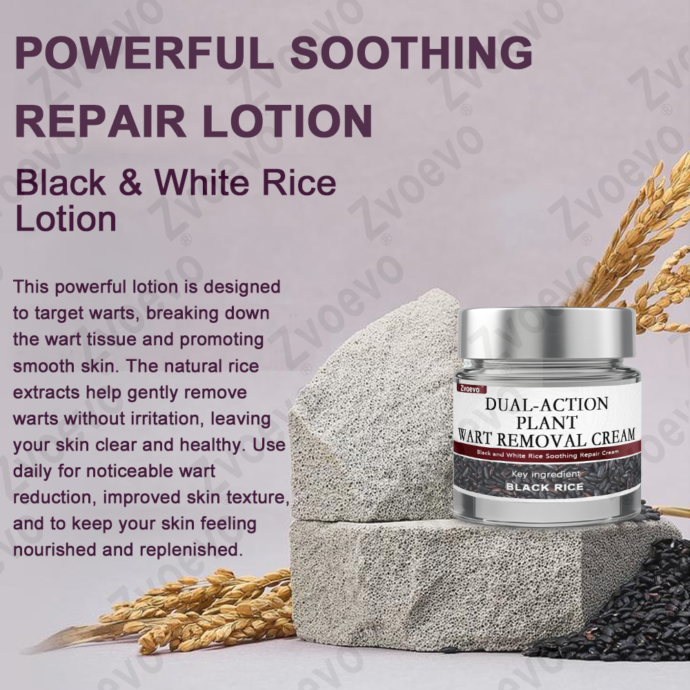 🌊💎Zvoevo® Black Rice Skin Repair Essence Cream ⚕️ FDA Certified (Removes warts and skin growths, improves keratin buildup and seborrheic dermatitis, follicular keratosis, age spots, and bruising)