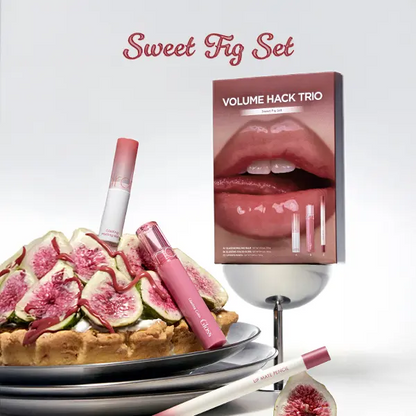 🔥Final 3 hours 75% off:LIP VOLUME HACK TRIO (3 Shades, Lip Mate Pencil & Melting Balm & Color Gloss)