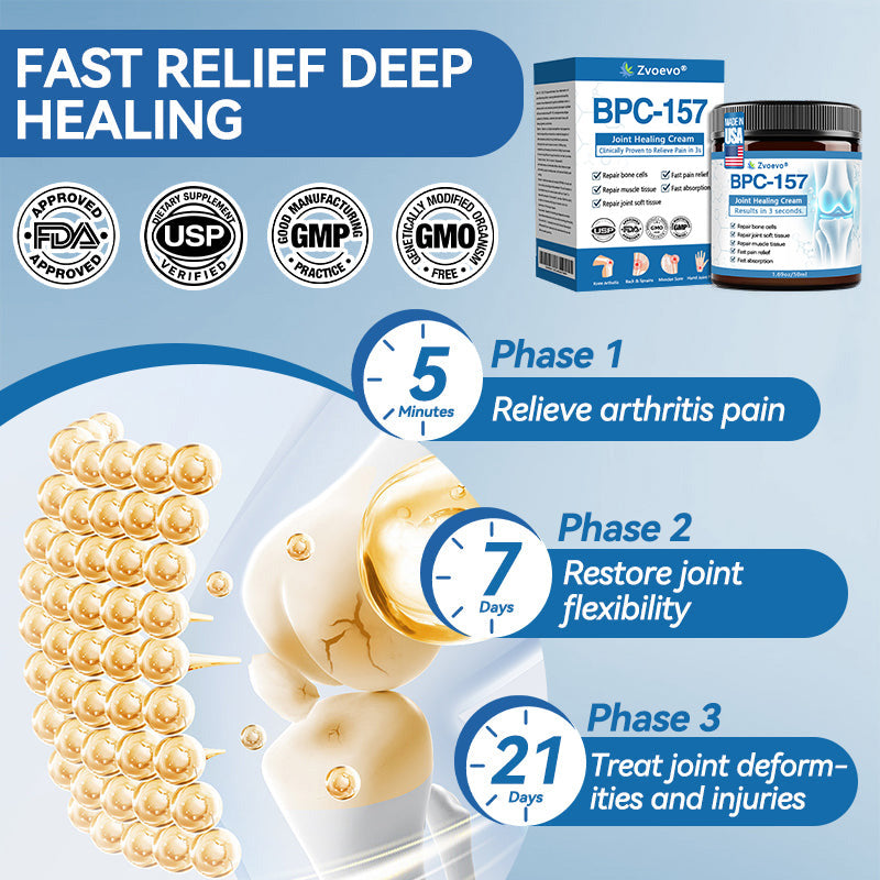 👩‍⚕️🦴FDA Approved|𝒁𝐯𝐨𝐞𝐯𝐨® BPC-157 Joint Healing Cream 🦴 Treats Arthritis, Neuropathy, Rheumatism, Sports Injuries & More