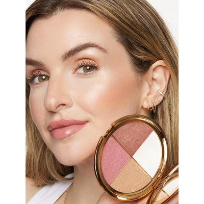 🍫Last 3 hours 60% off⏰eye & cheek palette - eyeshadow and highlighter makeup(Free Contour Brush)