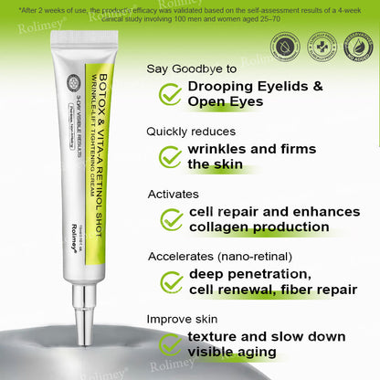 💟Made and shipped from the USA 💫Rolimey® Botox & Vita-A Retinol Shot Wrinkle-Lift Tightening cream - Last Day Promotion 70% OFF