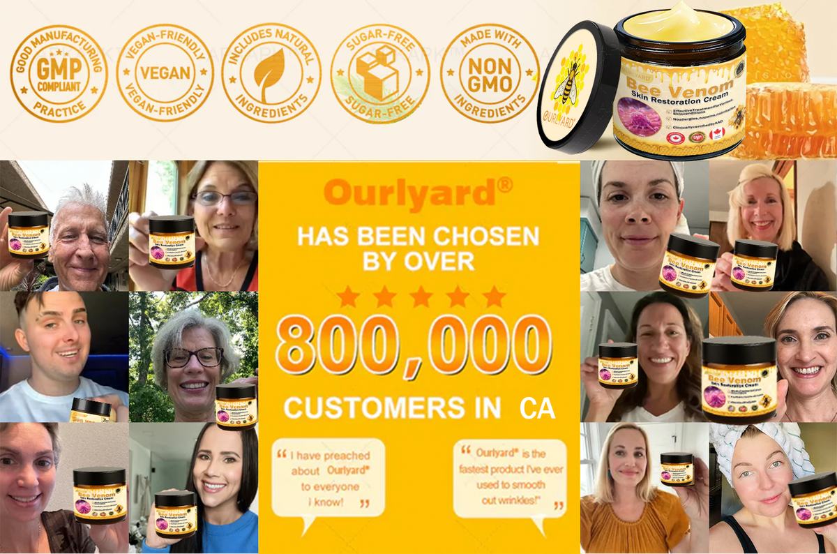 🍁Ourlyard® Bee venom Pro Comprehensive Cream — 🔥Limited Time 80% OFF🔥
