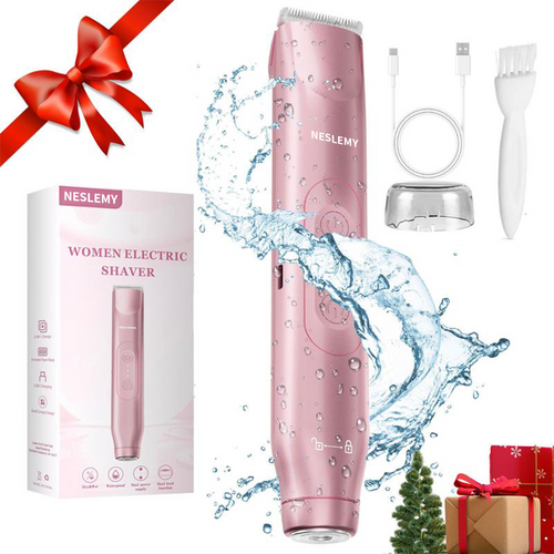 ✨✨LAST DAY 80% OFF 2-in-1 Women’s Electric Shaver – Dual Head Precision Trimmer