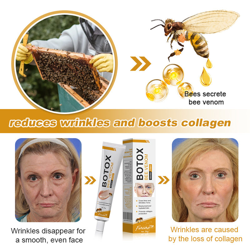 💎🍀Made and Shipped from the USA ✅Furzero™ Botox Bee Venom Wrinkle Removal Cream-Last Day Promotion 70% OFF