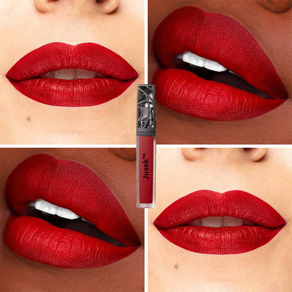 Juxek™ Liquid Matte Lipstick, Comfortable Velvet Finish & Up to 12H Wear