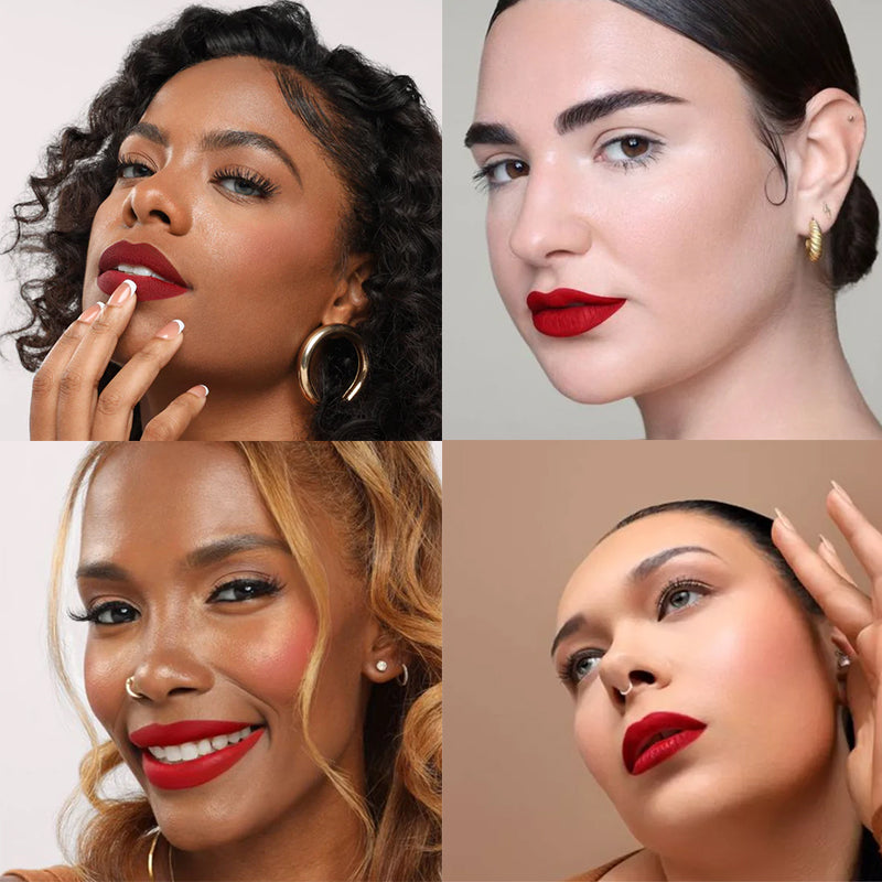 Juxek™ Liquid Matte Lipstick, Comfortable Velvet Finish & Up to 12H Wear