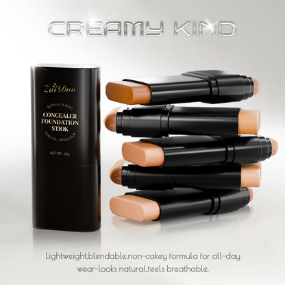 Final 3 Hours: 70%OFF🔥 Foundation Concealer Stick Dual-ended brush head for flawless skin UPSELL