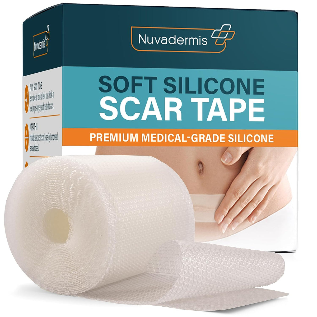 💟Official Store |Ourlyard® Hyaluronic Acid Nano Microneedle Repair Tape🗽🎉(Treatment of old and new scars, reduction of surgical scars, stretch marks, keloids, acne, burns, warts, dermatomes and varicose veins) (upsell)