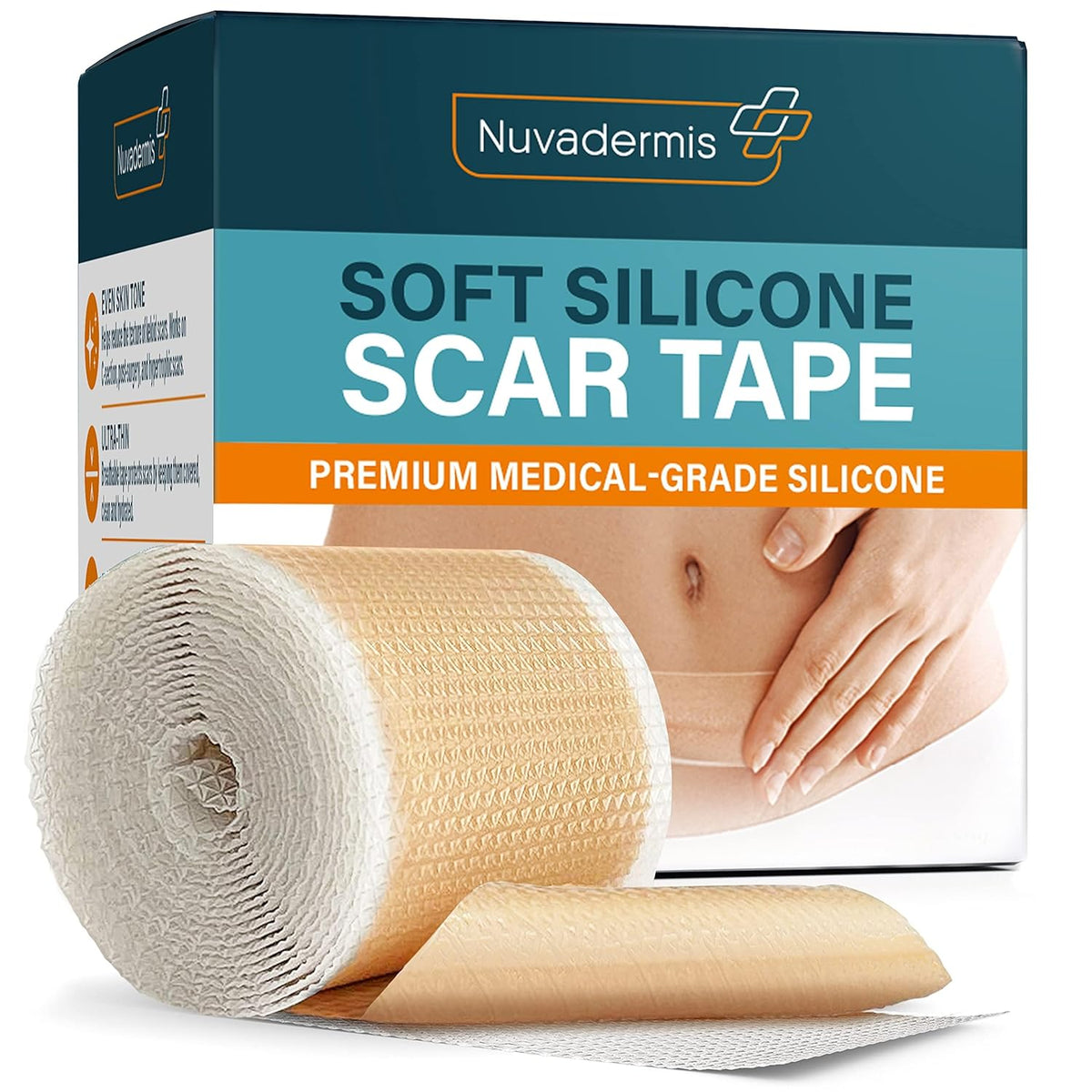 💟Official Store |Ourlyard® Hyaluronic Acid Nano Microneedle Repair Tape🗽🎉(Treatment of old and new scars, reduction of surgical scars, stretch marks, keloids, acne, burns, warts, dermatomes and varicose veins) (upsell)