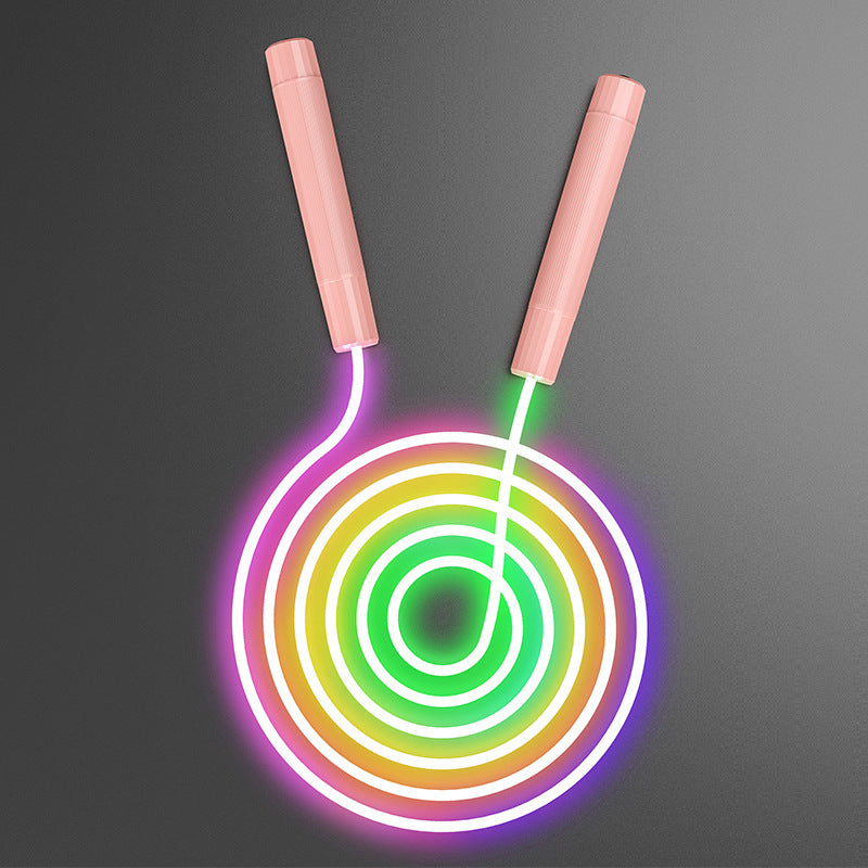 Pink Handle Rainbow Light PU