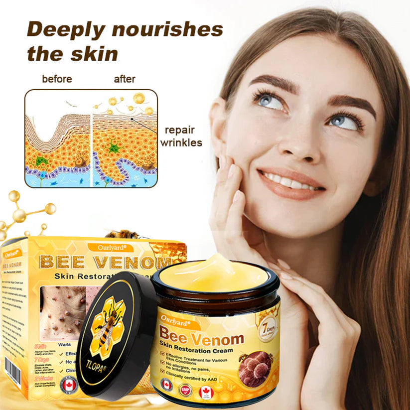 🌤️FDA Approved: Ourlyard® Bee Venom Skin Restoration Cream — 🥇Limited Time 80% OFF🔥
