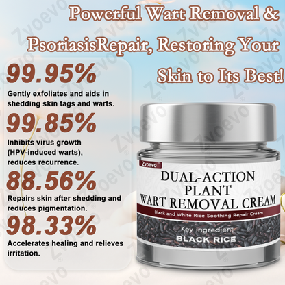 🌊💎Zvoevo® Black Rice Skin Repair Essence Cream ⚕️ FDA Certified (Removes warts and skin growths, improves keratin buildup and seborrheic dermatitis, follicular keratosis, age spots, and bruising)