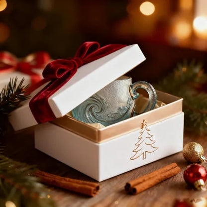 🌊🍹Christmas Best Gifts🔥 Unique Handcrafted Sea Glass Ocean Wave Mug🎁Free Gifts