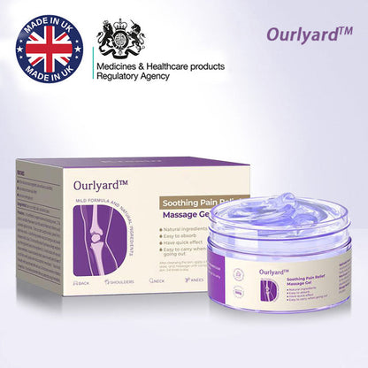 🌿Official Store: Ourlyard™ Turmeric & Emu Oil Arthritis Soothing Pain Relief Massage Gel (Made in UK)