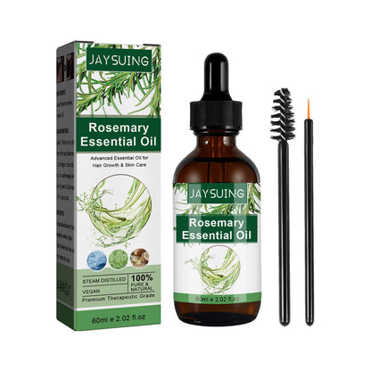 LOVILDS Rosemary Essential Oil – Strengthens Hair  Promotes Thicker Growth  Deeply Nourishing & Multi-Use for Scalp and Skin Care