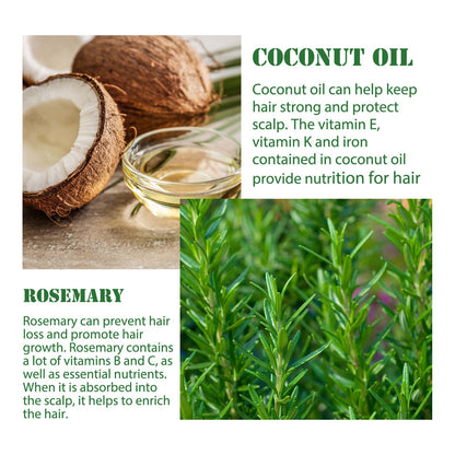 LOVILDS Rosemary Essential Oil – Strengthens Hair  Promotes Thicker Growth  Deeply Nourishing & Multi-Use for Scalp and Skin Care