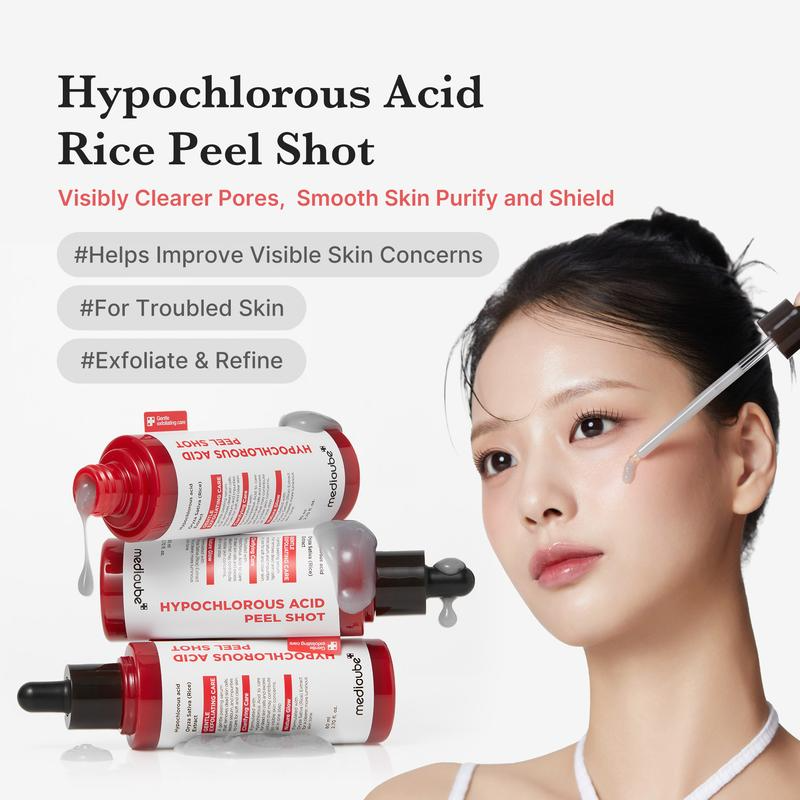 💋75% OFF Today -[Medicube Official] Rice Peel Duo | Brighten, Exfoliate & Hydrate for Smooth, Radiant Skin 💧