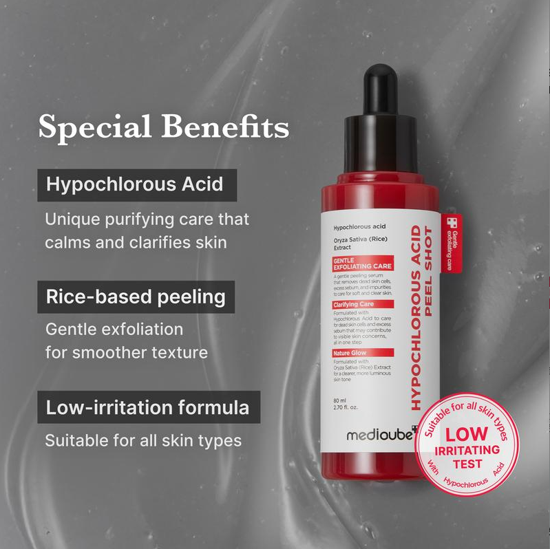 💋75% OFF Today -[Medicube Official] Rice Peel Duo | Brighten, Exfoliate & Hydrate for Smooth, Radiant Skin 💧