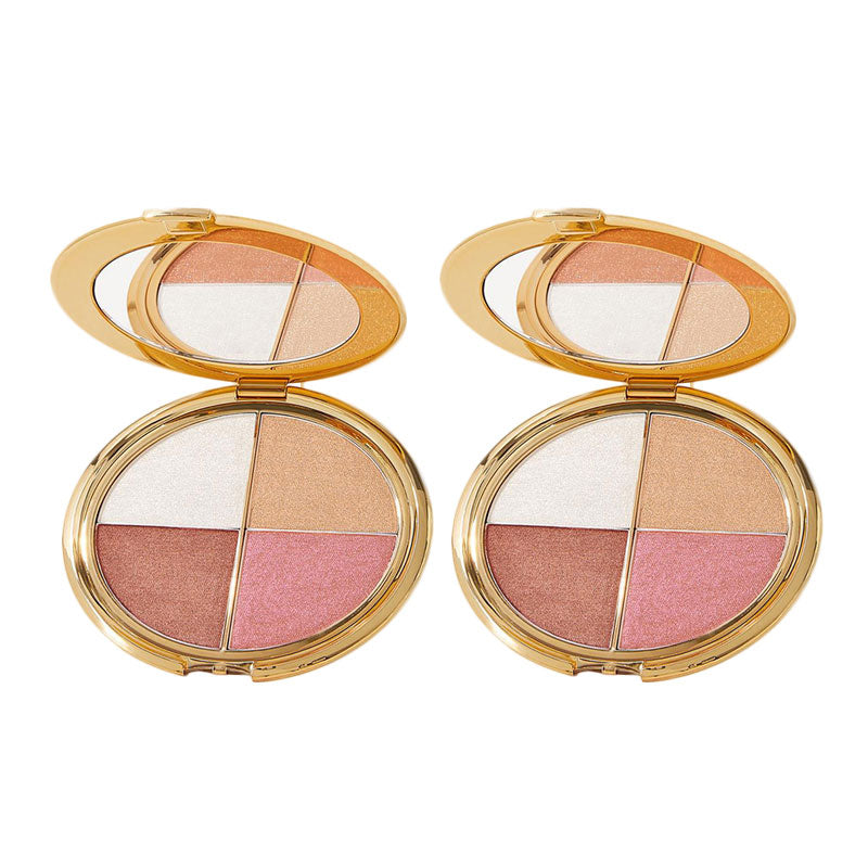 🍫Last 3 hours 60% off⏰eye & cheek palette - eyeshadow and highlighter makeup(Free Contour Brush)