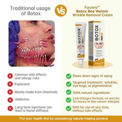 💎🍀Made and Shipped from the USA ✅Furzero™ Botox Bee Venom Wrinkle Removal Cream-Last Day Promotion 70% OFF