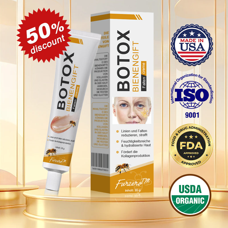 💎🍀Made and Shipped from the USA ✅Furzero™ Botox Bee Venom Wrinkle Removal Cream-Last Day Promotion 70% OFF