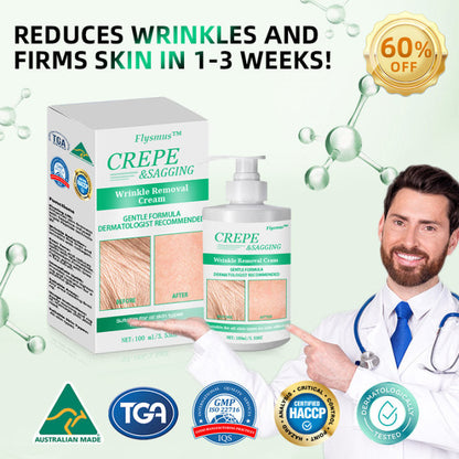 💧🍒Flysmus™ Wrinkle Removel Cream,Address Crepe & Sagging(🔥74% Off for a Limited Time!)